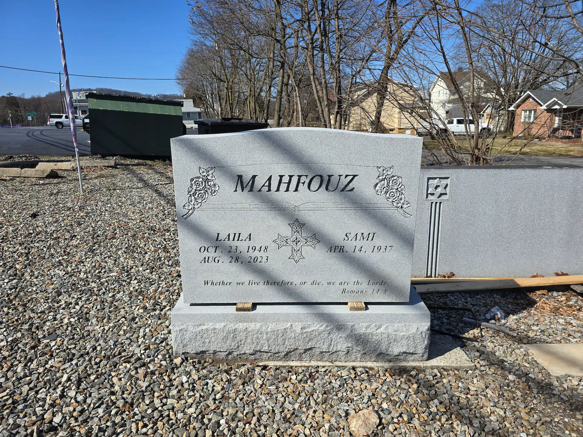 Granite Tombstone Shapes Guide hand-carved by Tombstone Shape Guide in NJ — image 1