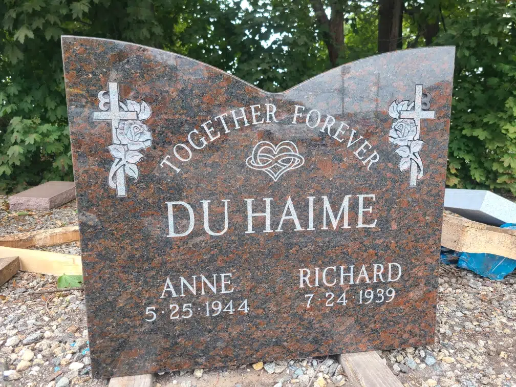 Granite Tombstone Shapes Guide hand-carved by Tombstone Shape Guide in NJ — image 2