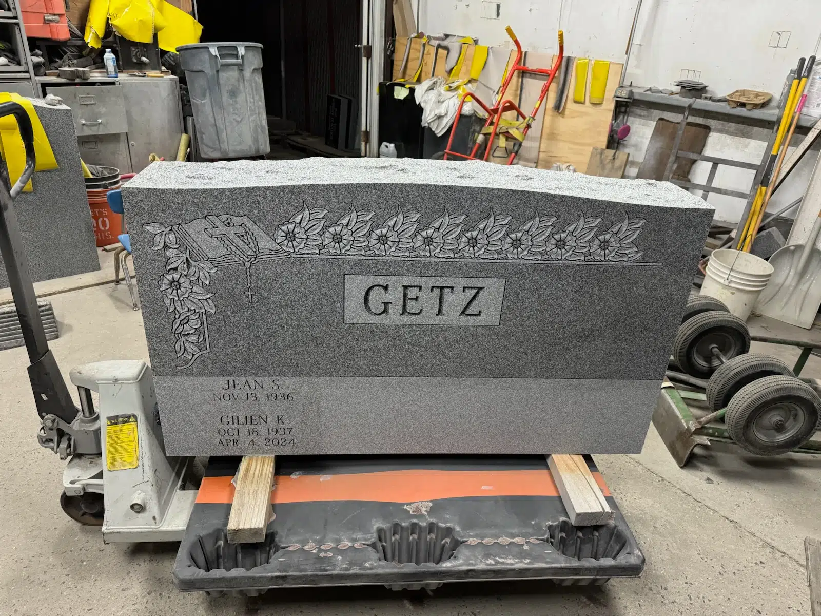 Granite Tombstone Shapes Guide hand-carved by Tombstone Shape Guide in NJ — image 5